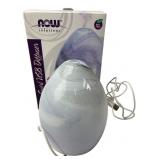 NIB NOW Solutions Glass Swirl USB Oil Diffuser