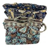Vera Bradley Quilted Cotton Tote Bag Set