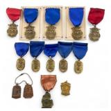 Dieges & Clust Michigan School Band Medals