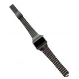 Timex Digital Wristwatch with Stainless Steel Band