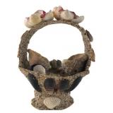 Seashell and Sand Decorative Basket