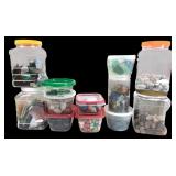 Mixed Lot of Mosaic Glass and Natural Stones