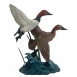 Danbury Mint Safe Waters Duck Figurine by Ronnie W