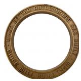 Buick Brass Promotional Advertising Ring 2"
