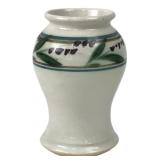 Hand-Painted Ceramic Vase, 6" H