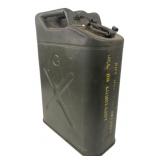 US Military 5-Gallon Fuel Can, 18"H x 14"W x 4"