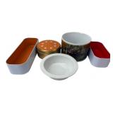 Mixed Lot of Kitchenware and Storage Tins