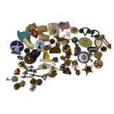 Mixed Lot of Vintage Organization and State Pins