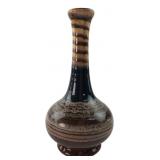 JCPenney Drip Glaze Ceramic Vase, 7" H