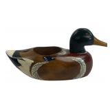 Davidson-Uphoff, Inc. Wooden Mallard Duck Bowl