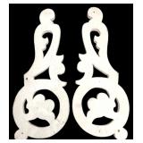 Pair of Victorian Style Architectural Wood Corbels