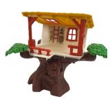 Hasbro 1974 Vintage Plastic Treehouse Playset