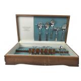 Reed & Barton Silverplate Flatware Set in Chest