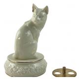 Enesco Symphony Musical Cat Figurine