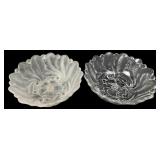 VTG Indiana Glass Wild Rose Serving Bowls