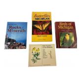 Mich. Birds, Butterflies, Flowers & Rocks Guides