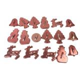 Set of Christmas Cookie Cutters