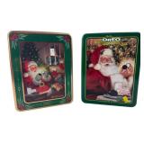 Nabisco Oreo Holiday Cookie Tins 1992 & 1997