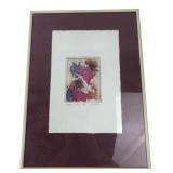 S. Hardie Framed Rooster Print 25/100