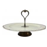 Steubenville Antique Ivory Rotating Cake Stand