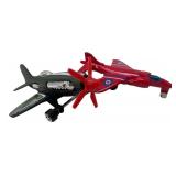 Hot Wheels Mad Propz & High Speed AV-8A Jet