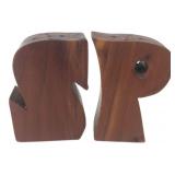 Wooden Letter S & P Salt and Pepper Shakers