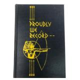1955 Proudly We Record Wyandotte Michigan Book