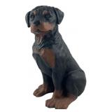 Sandicast Seated Rottweiler Dog Statue 12" H