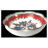ARTA Austria Hand-Painted Folk Art Dish 3" Dia
