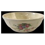 P.C.P. Co. Floral Ceramic Bowl