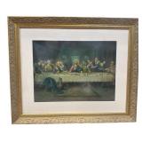 Bruno Zetti The Last Supper Framed Print