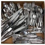 Mikasa & Assorted Stainless Steel Flatware Lot