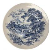 Enoch Wedgwood Countryside Blue Plate