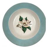 Lifetime China Co. Turquoise Magnolia Bowl 8.1"