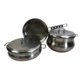 Barazzoni Inox 18/10 Stainless Cookware Set