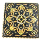 Nassos Rodos Hand-Painted Ceramic Tile Trivet