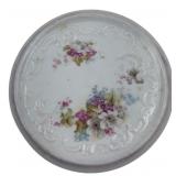 Vintage Floral Porcelain Plate 6.5 in