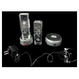 ZC Crystal Rotary Slide Show Bases & 3D Crystals