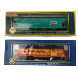 AHM HO Scale Model Trains & Accessories Lot