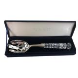 Godinger Crystal Legends Slotted Spoon