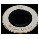Syracuse China Machus Red Fox Plate 10.5 dia