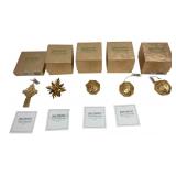 Baldwin 1999 Limited Edition Brass Ornaments