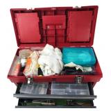Plano Toolbox with Gun Cleaning Supplies