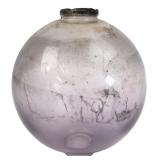 Vintage Amethyst lightening Rod bulb