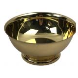 Baldwin Solid Brass Pedestal Bowl