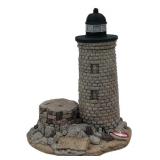Harbour Lights #127 Whaleback NH Lighthouse