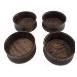 Didware Heirloom Oak Bowls Set of 4