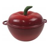 Technique Red Apple Cast Iron Dutch Oven