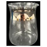 Pyrex Silver Band Glass Creamer Pitcher