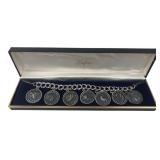 Balfour Apollo Missions Charm Bracelet